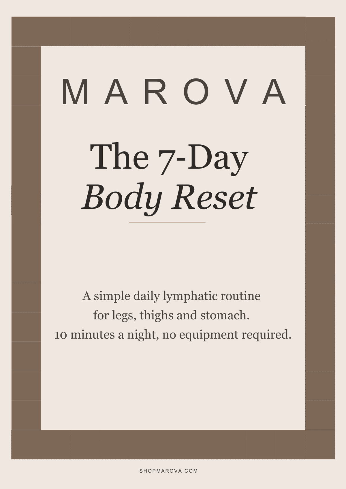 The 7-Day Body Reset — Digital Guide