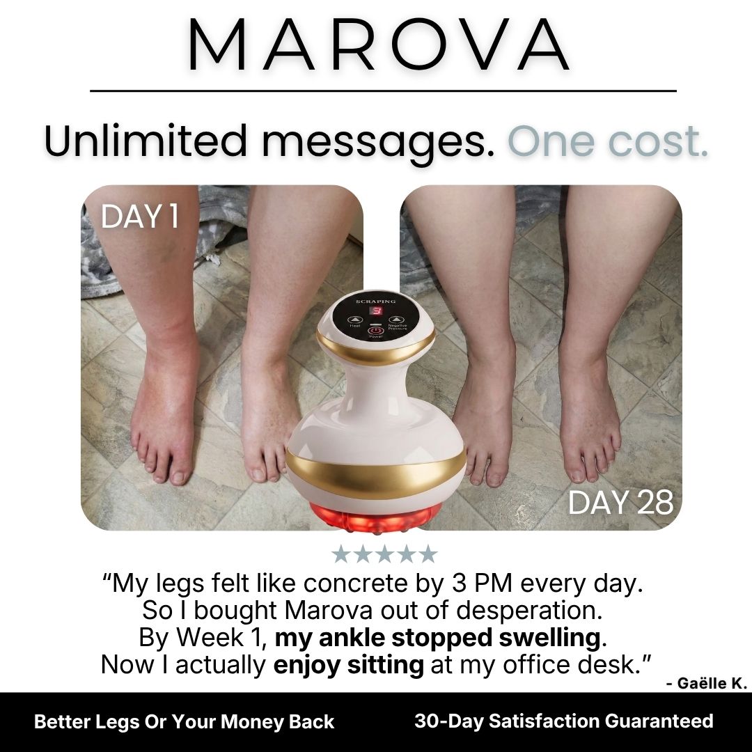 Marova's Electric Gua Sha™ - The Device against Cellulite & Edema