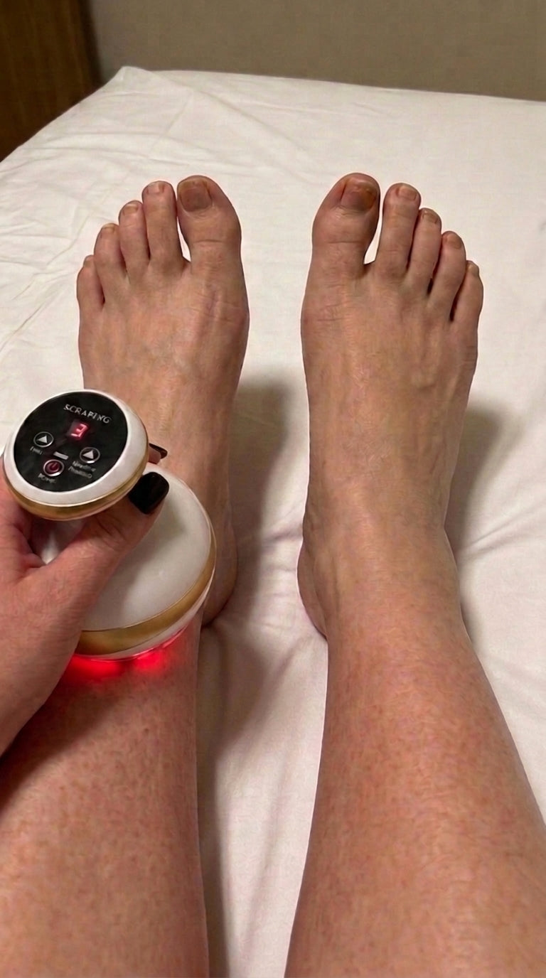 The Marova device being used on a calf