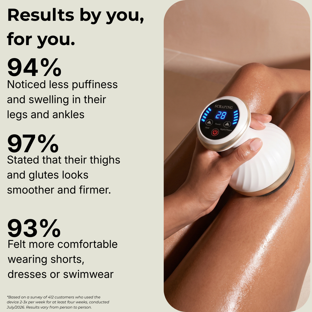 Marova's Electric Gua Sha™ - The massager for your legs, cellulites, and feet